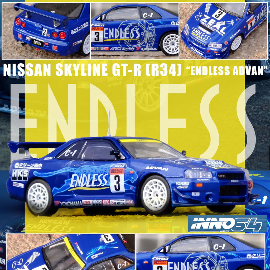 INNO64-NISSAN SKYLINE GT-R (R34) 