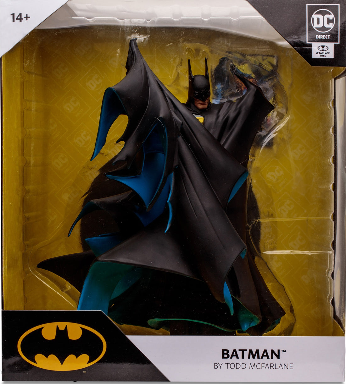 DC DIRECT-12" POSED STATUE-BATMAN (TODD MCFARLANE)