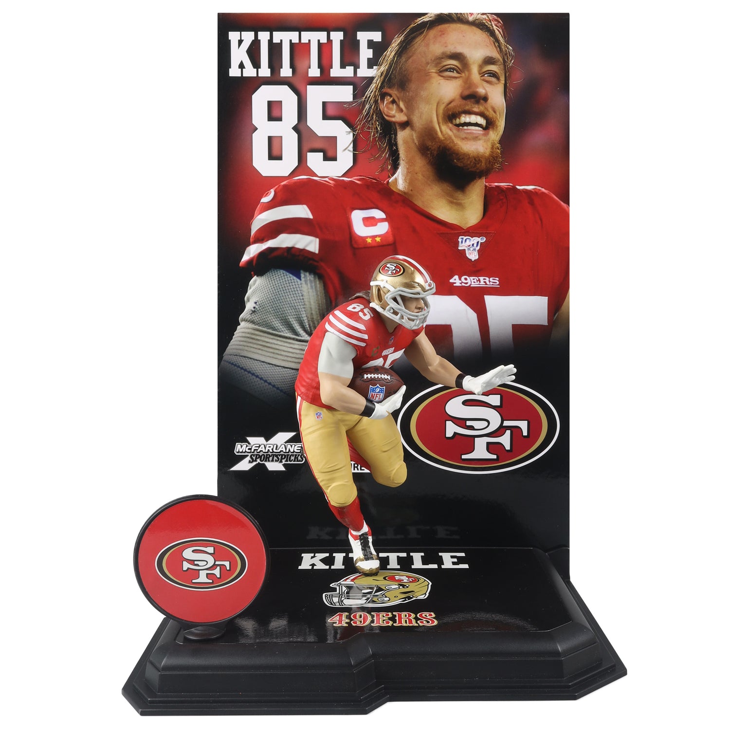 MCFARLANE NFL SPORTSPICKS-GEORGE KITTLE (49ERS)