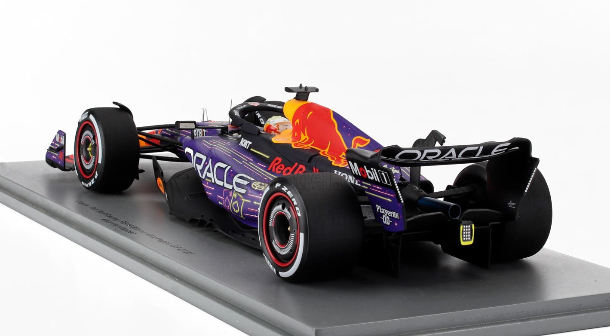 F1 RB19 TEAM ORACLE RED BULL RACING N 1 WORLD CHAMPION WINNER LAS VEGAS USA GP 2023 MAX VERSTAPPEN