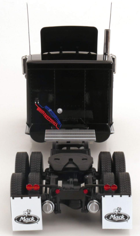 ROAD KINGS-1974 Mack RL700L (Black) &quot;R.D. Trucking&quot; 1:18 *Voir Note-*See Notes