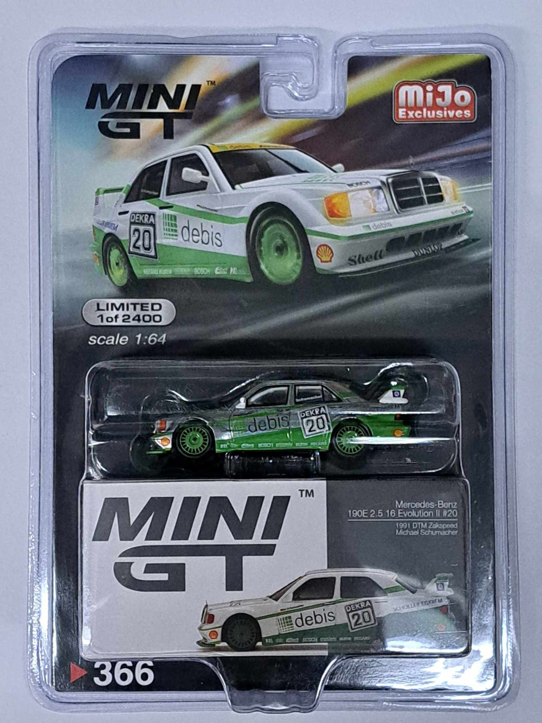 CHASE CAR-Mercedes Benz 190E 2.5 16 Evo II Alloy LHD