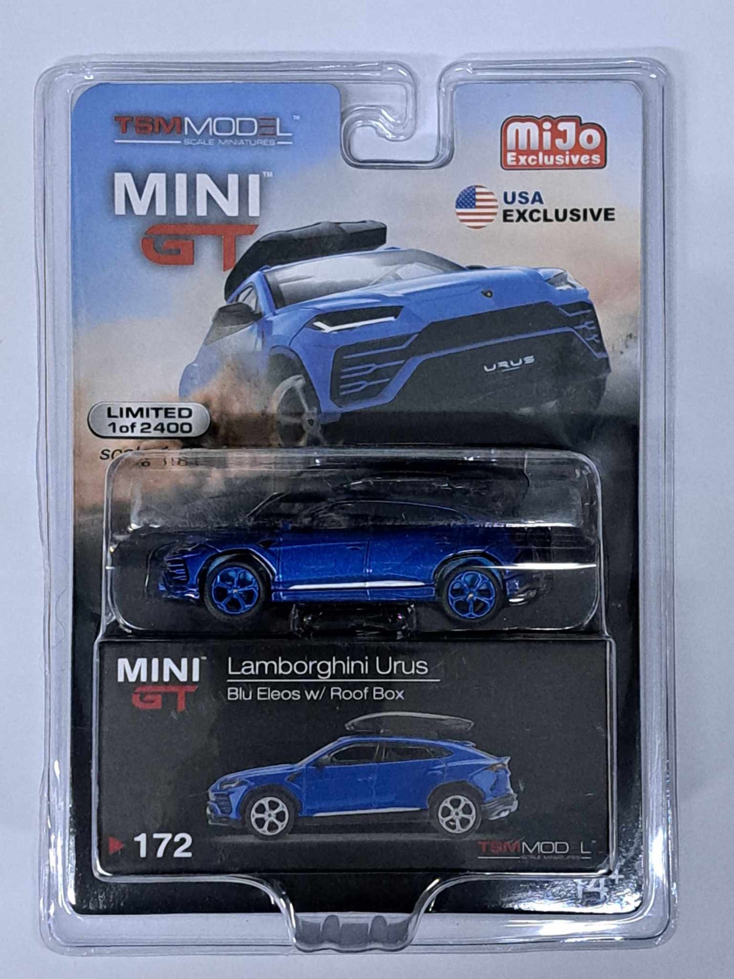 CHASE CAR-LAMBORGHINI URUS W/ROOF BOX