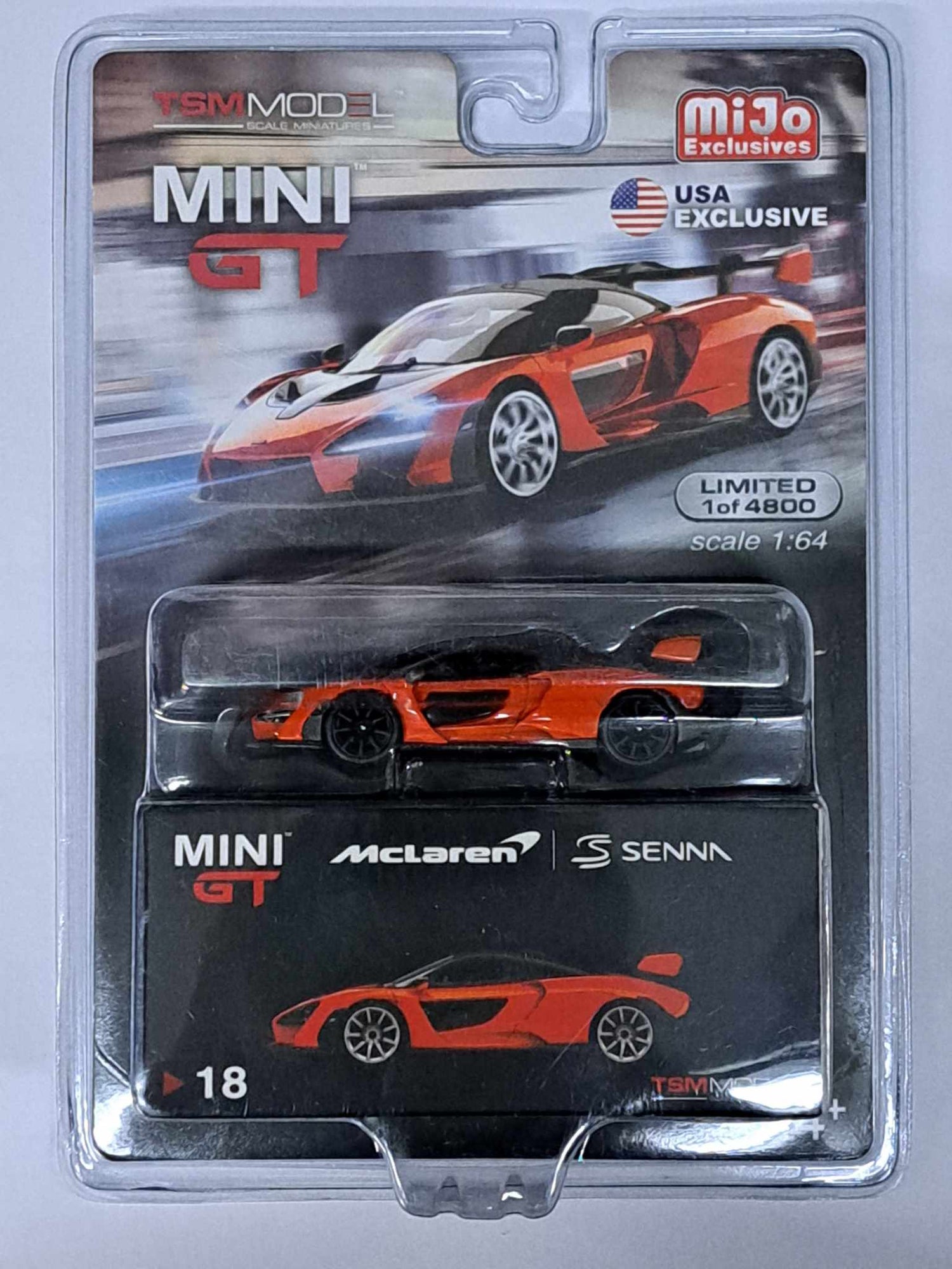 CHASE CAR- McLAREN SENNA