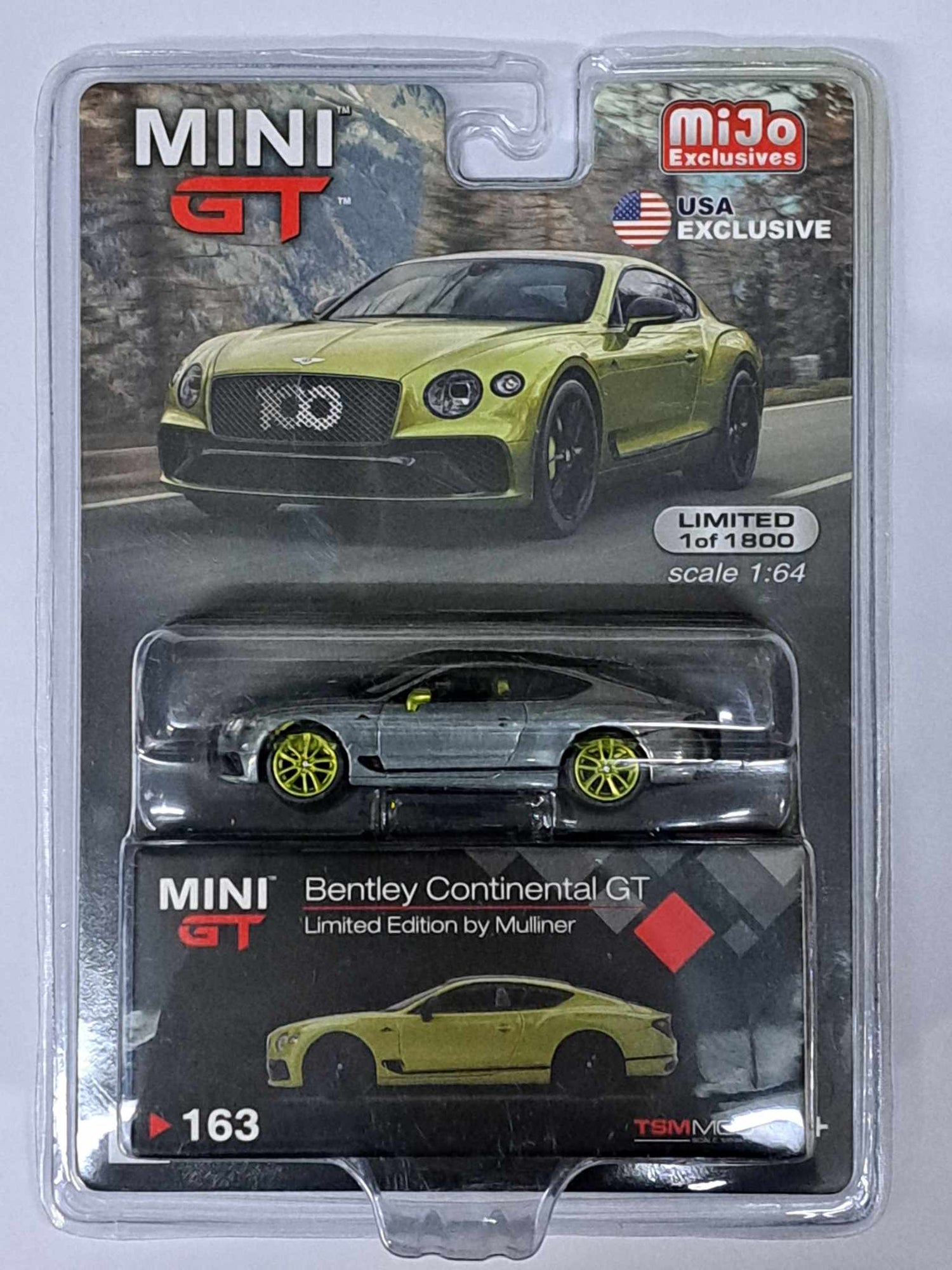 CHASE CAR-BENTLEY CONTINENTAL GT (MGT00163-CHASE)