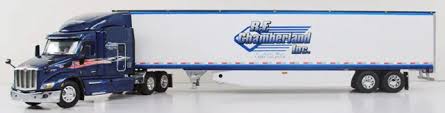 R.F. Chamberland Peterbilt 579 w/Refrig Trailer