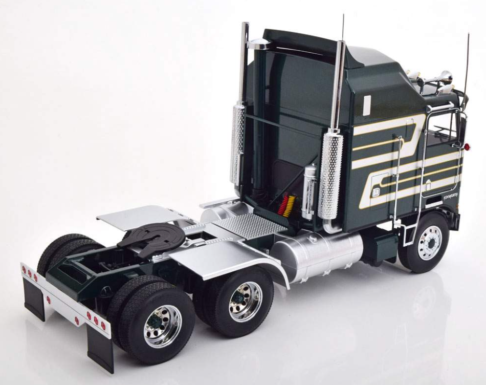 1976 Kenworth K-100 Aerodyne (Green/Silver) 1:18 *Voir Note-*See Note