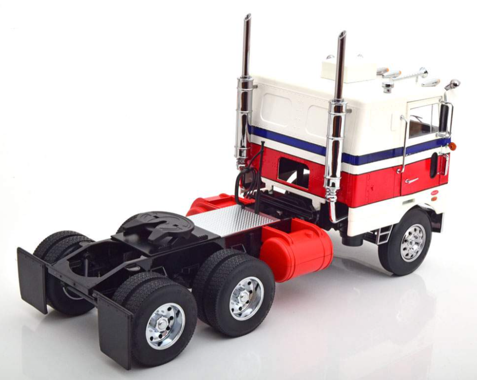 1977 Peterbilt 352 Pacemaker (Red/White/Blue) 1:18 *Voir Note-*See Note