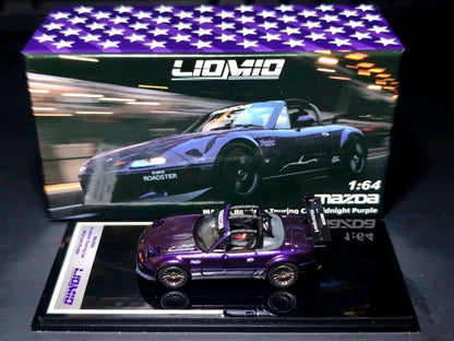LIOMIO 1:64 Mazda Roadster Touring Car – Midnight Purple – HEC Version 2026 – LI64-Roadster-HEC2026
