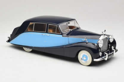 MCG 1:18 Rolls-Royce Silver Wraith Hooper Empress Line Saloon 1956 – Noir / Bleu foncé – MCG18051