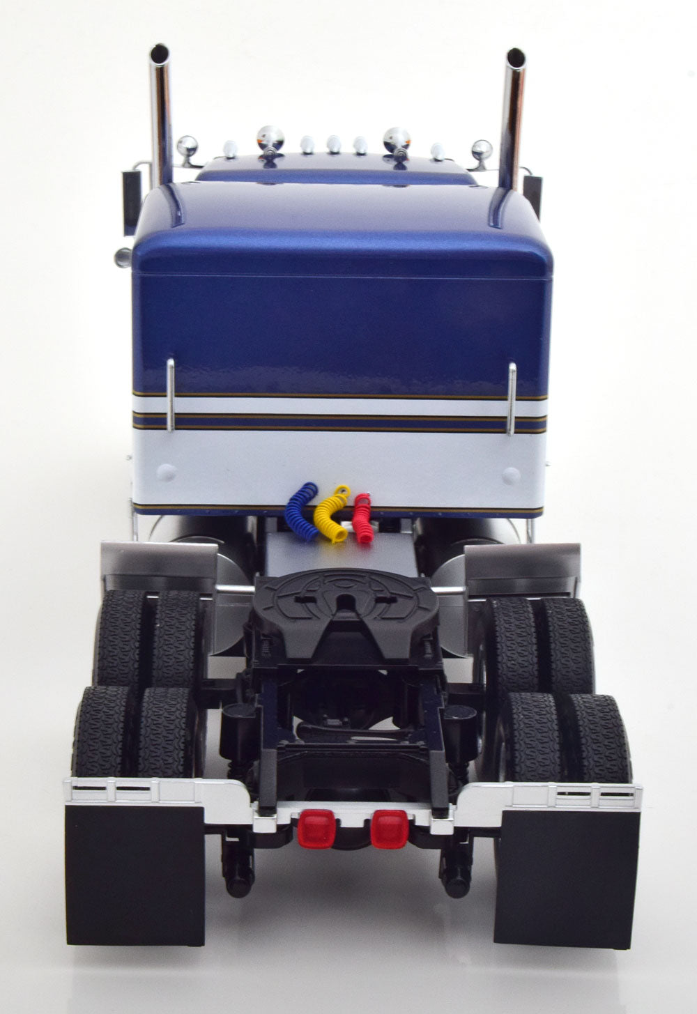 Kenworth W900 Truck Prime Mover (Blue Metallic / White) 1:18 *Voir Note-*See Note