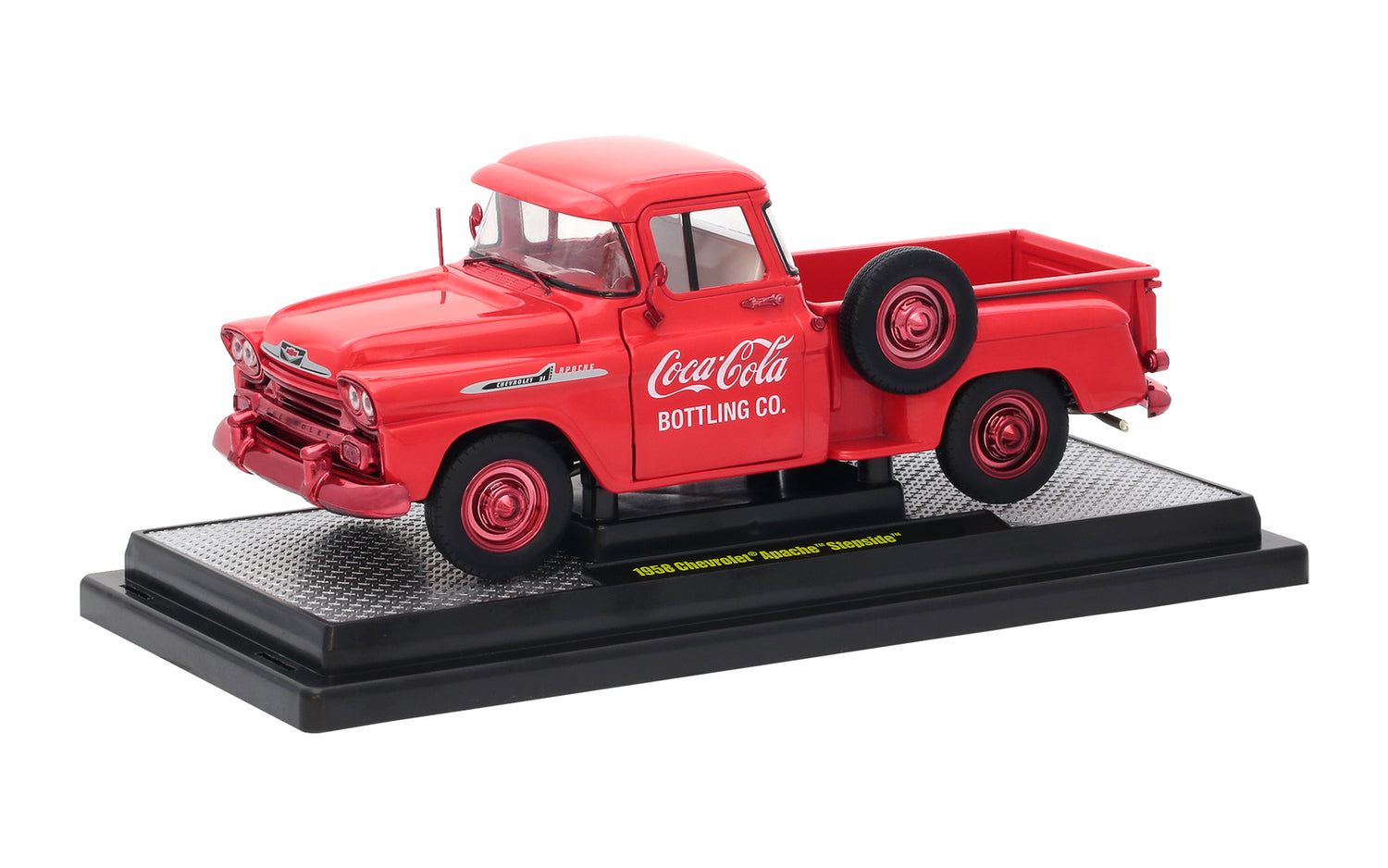 M2 Machines Chase Exclusive - Chevy Stepside 1974 Coca-Cola Ornament - 1/64