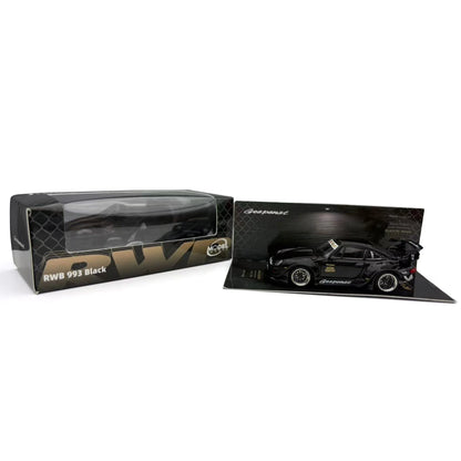Porsche 911 RWB 993 Black 1:64 – Model Model MM64-RWB993-004