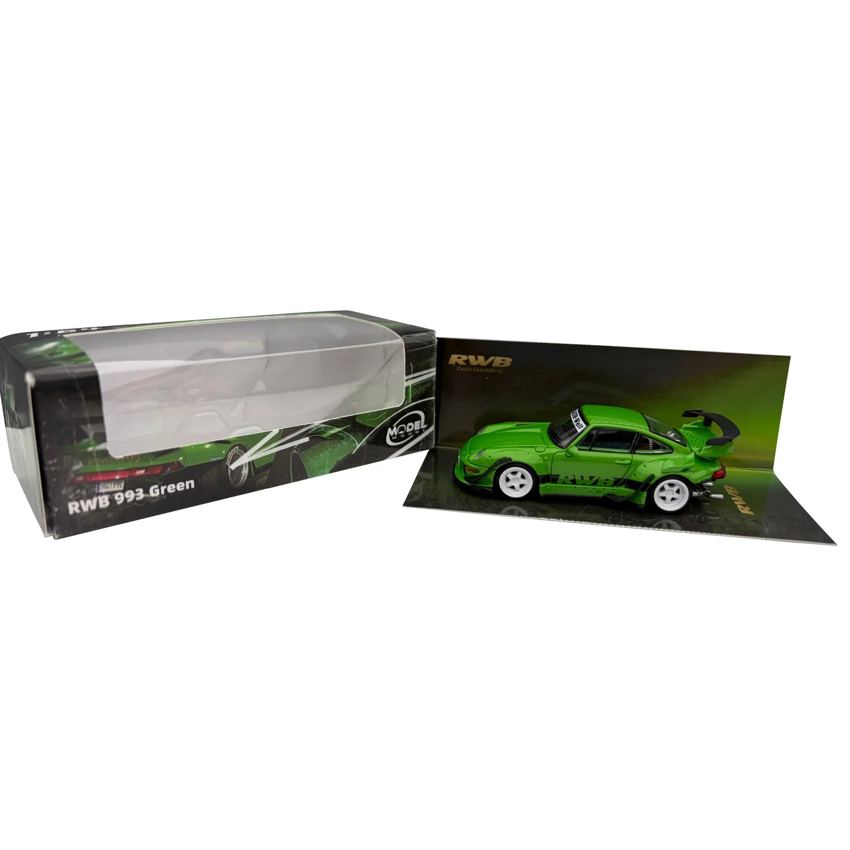 Porsche 911 RWB 993 verte 1:64 – ModelModel MM64-RWB993-008