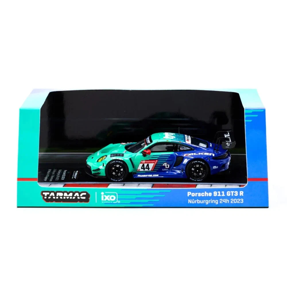 Tarmac Works 1:64-Porsche 911 GT3 R Nürburgring 24h 2023 J. Eriksson / T. Heinemann / N. Menzel / M. Ragginger