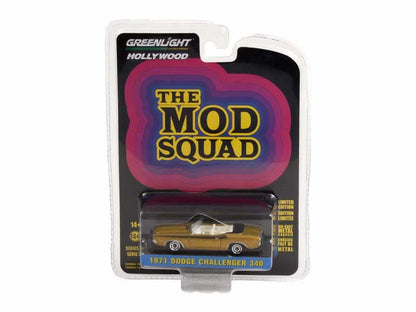 The Mod Squad (1968-73 TV Series) 1971 Dodge Challenger 340 Convertible Gold