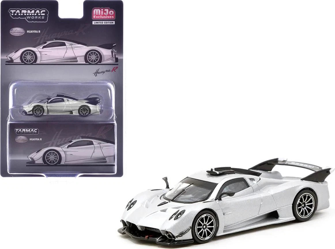 Tarmac Works 1:64, Pagani Huayra R Satin Silver