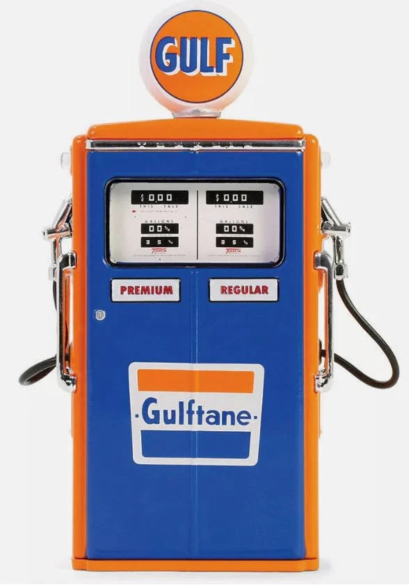 Gulf - 1954 Tokheim 350 Twin Gas Pump, Pompe à Essence