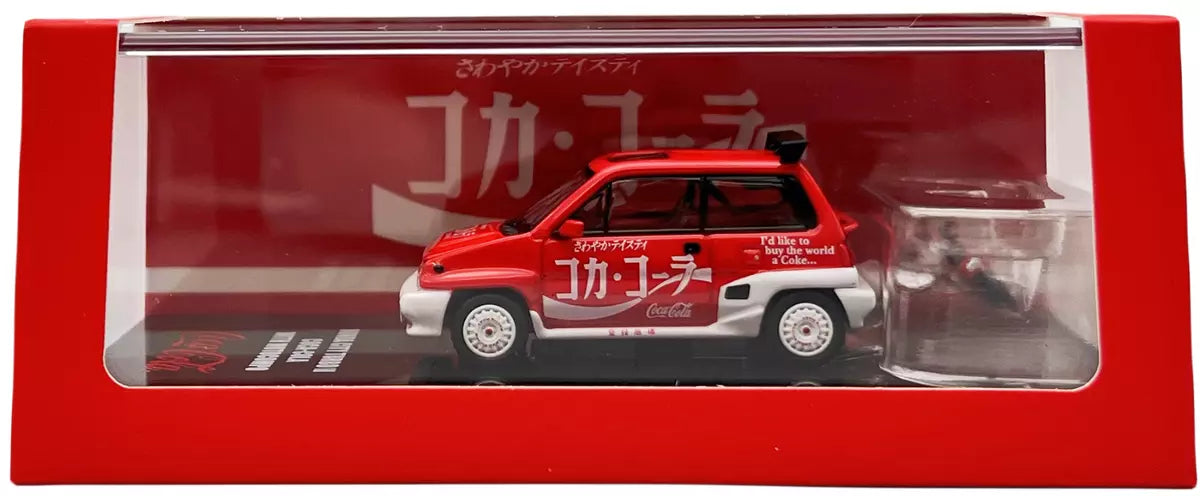 HONDA CITY TURBO II &quot;COCA COLA&quot; Livery w/ MOTOCOMPO