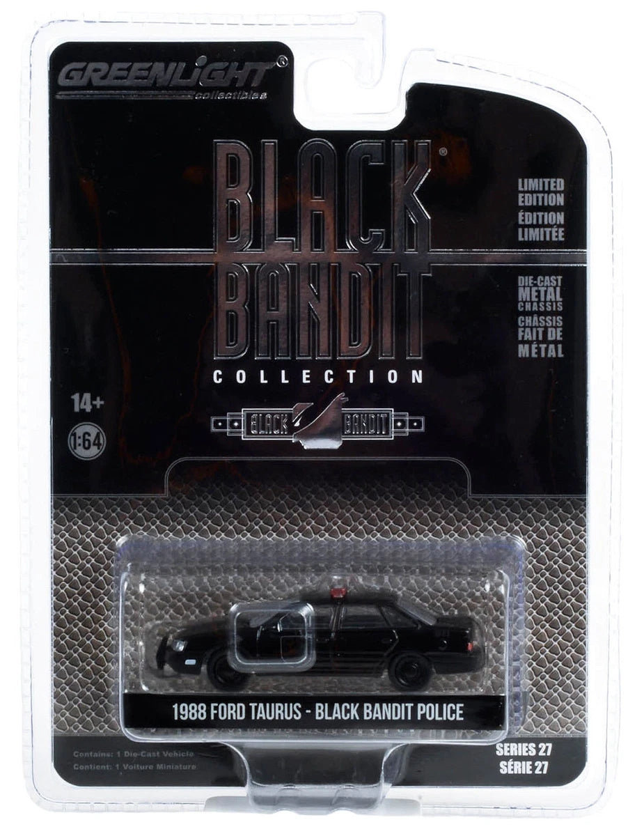 1988 Ford Taurus-Black Bandit Police