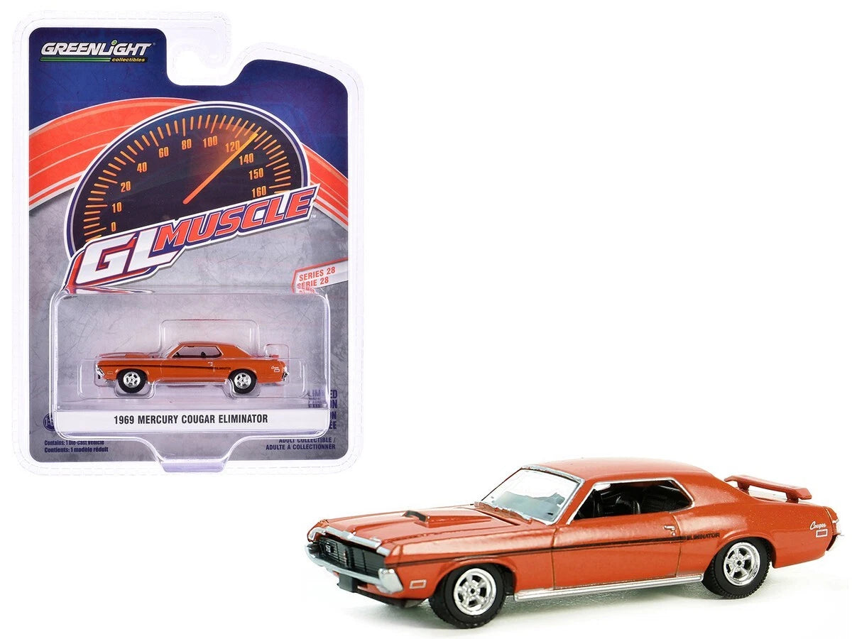 1969 Mercury Cougar Eliminator in Competition Orange