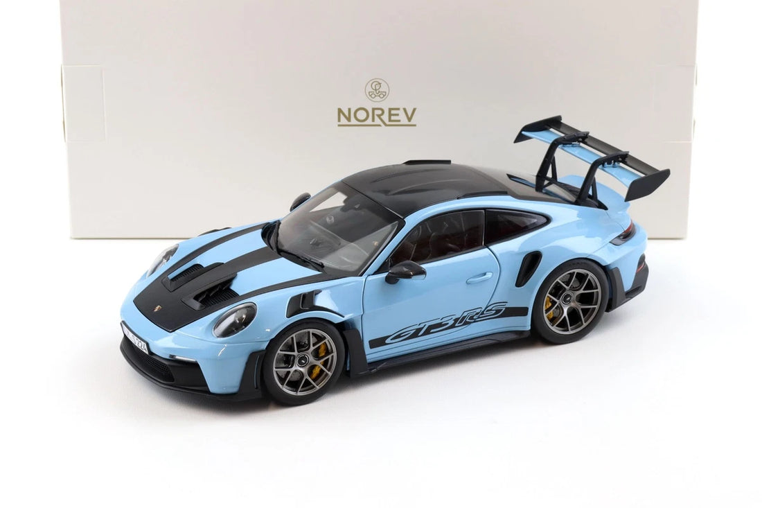 NOREV - Porsche 911 GT3 RS Weissach Package 2022 "Gulf blue"  (187367)
