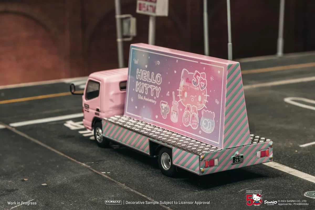 Mitsubishi Fuso Canter Billboard Truck - Hello Kitty 50th Anniversary