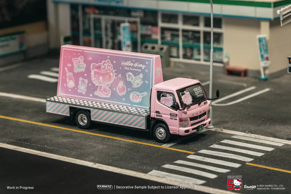 Mitsubishi Fuso Canter Billboard Truck - Hello Kitty 50th Anniversary