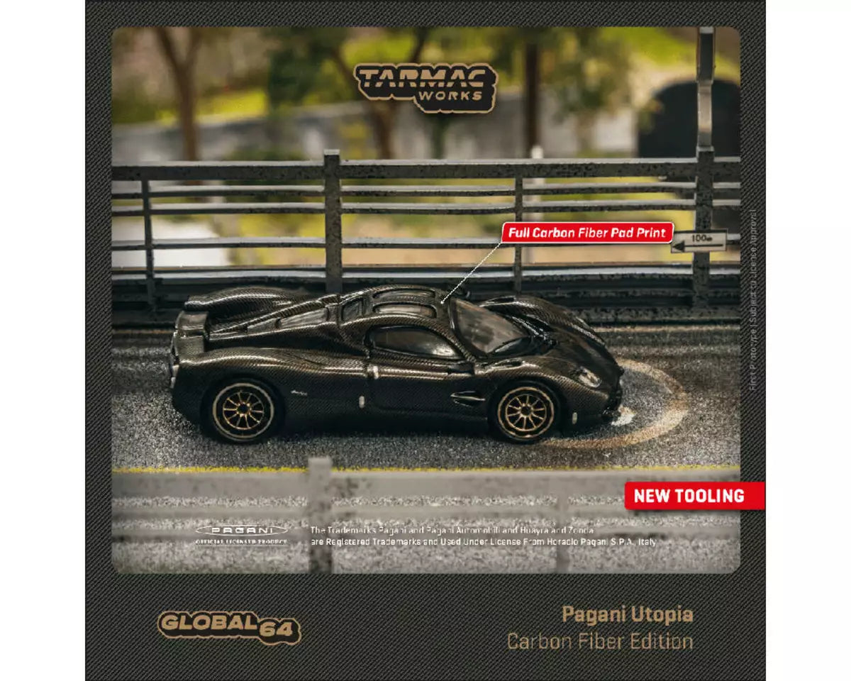 Pagani Utopia – Black Carbon Fiber Edition