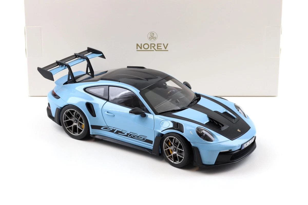 NOREV - Porsche 911 GT3 RS Weissach Package 2022 "Gulf blue"  (187367)