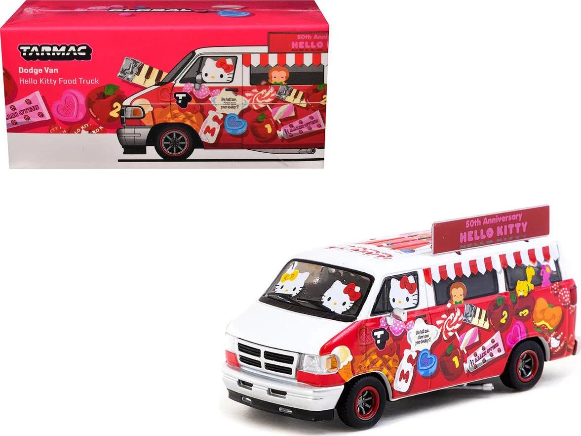 Dodge Van Hello Kitty Food Truck - 50th Anniversary