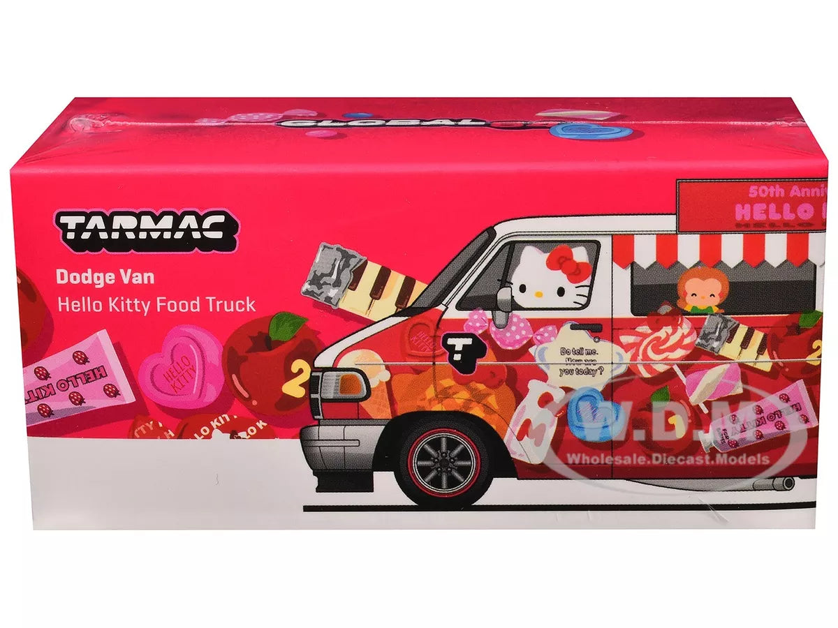 Dodge Van Hello Kitty Food Truck - 50th Anniversary