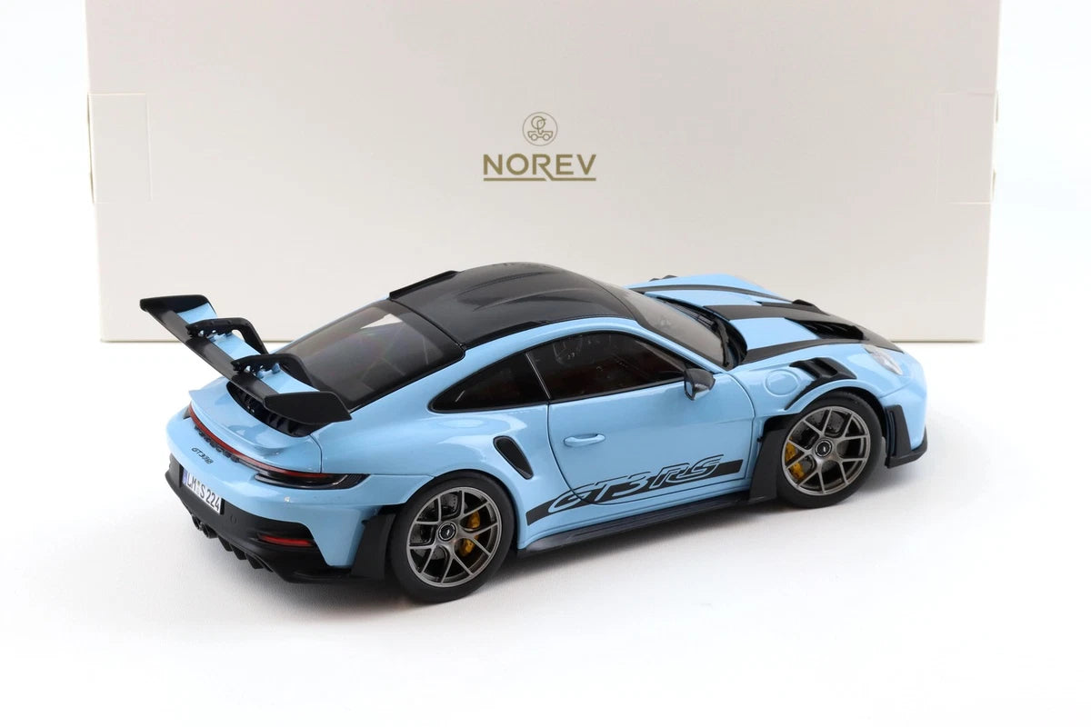 NOREV - Porsche 911 GT3 RS Weissach Package 2022 "Gulf blue"  (187367)