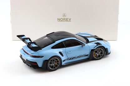 NOREV - Porsche 911 GT3 RS Weissach Package 2022 "Gulf blue"  (187367)