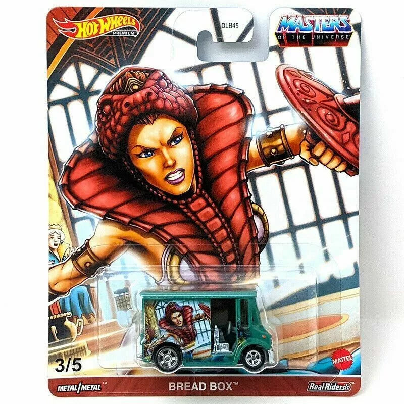 HOT WHEELS 2021, MASTERS OF THE UNIVERSE, BREAD BOX, 3/5 (GJR25)