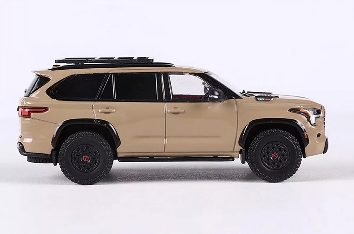 GCD 2023 トヨタ・セコイア TRD PRO (クイックサンド・ベージュ) 2023 Toyota Sequoia TRD Pro (Beige) – Nice Car Collection