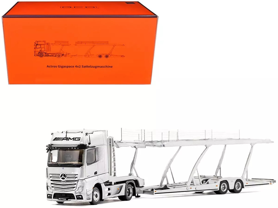 Mercedes-Benz AMG Actros Auto Transporter (Silver)
