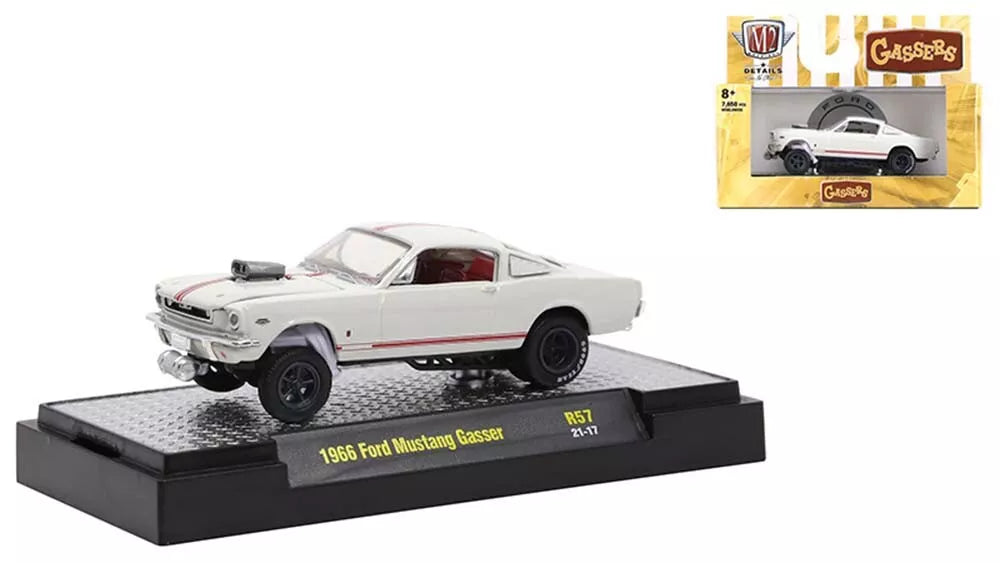 1966 Ford Mustang Gasser (M2 Machines, Auto-Meets Gasser / Auto-Thentics / Auto-Trucks / Volkswagen Release 57) (32600-57)