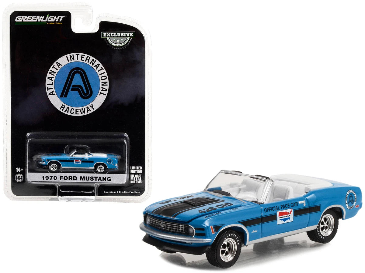 Atlanta International Raceway Official Pace Car - 1970 Ford Mustang Mach 1 428 Cobra Jet Convertible