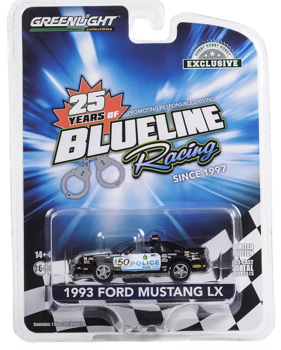 1993 Ford Mustang LX Police Edmonton "Blue Line Racing 25 Year"