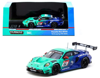 Tarmac Works 1:64-Porsche 911 GT3 R Nürburgring 24h 2023 J. Eriksson / T. Heinemann / N. Menzel / M. Ragginger