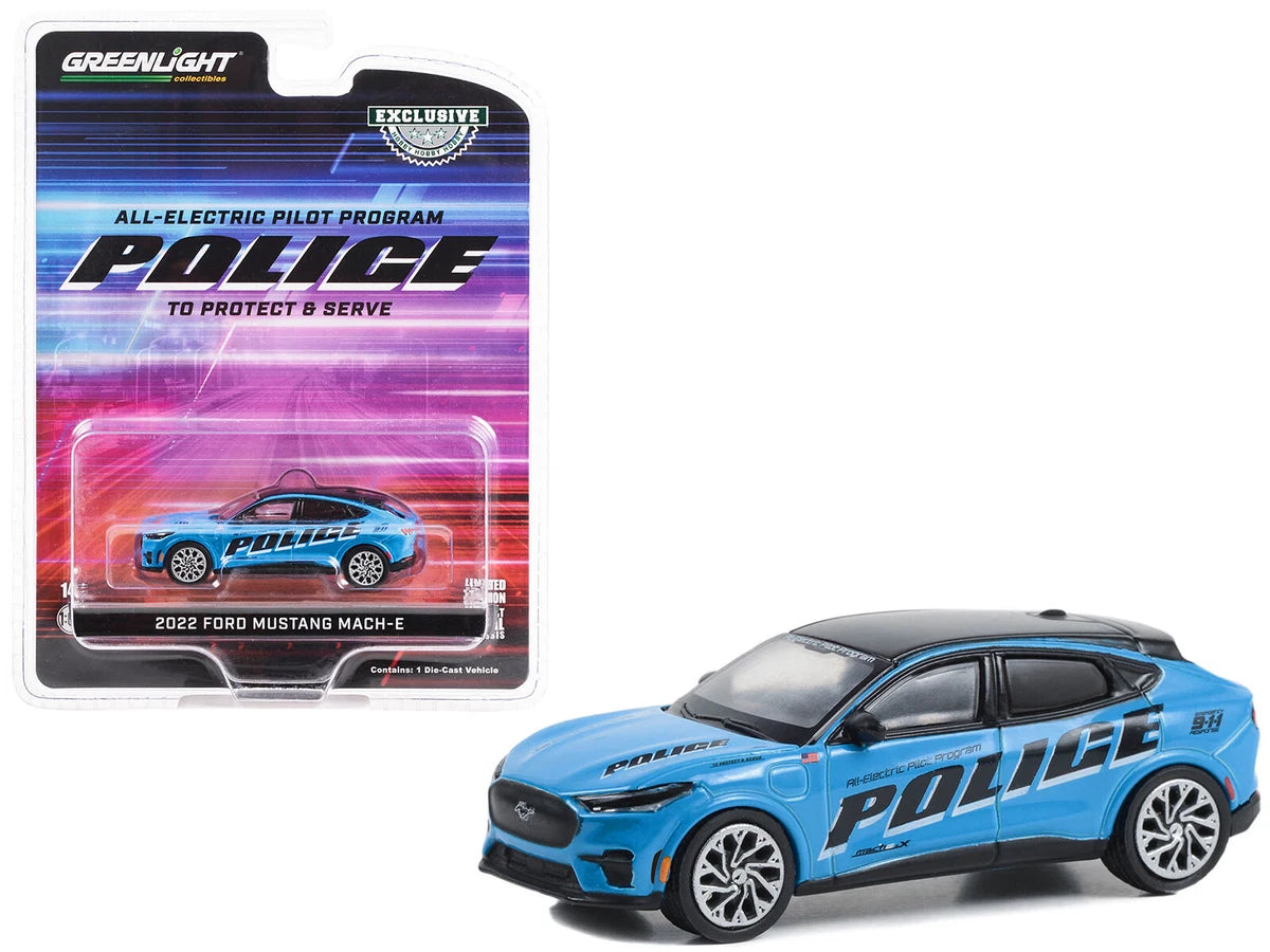 All-Electric Pilot Program Pilot Vehicle - 2022 Ford Mustang Mach-E Police