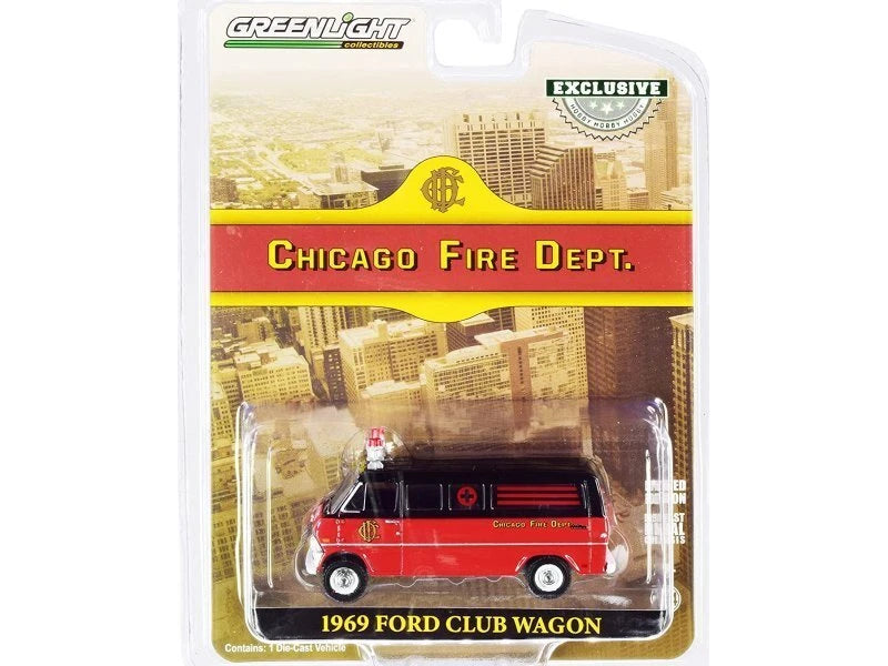 1969 Ford Club Wagon Ambulance &quot;Chicago Fire Department&quot;
