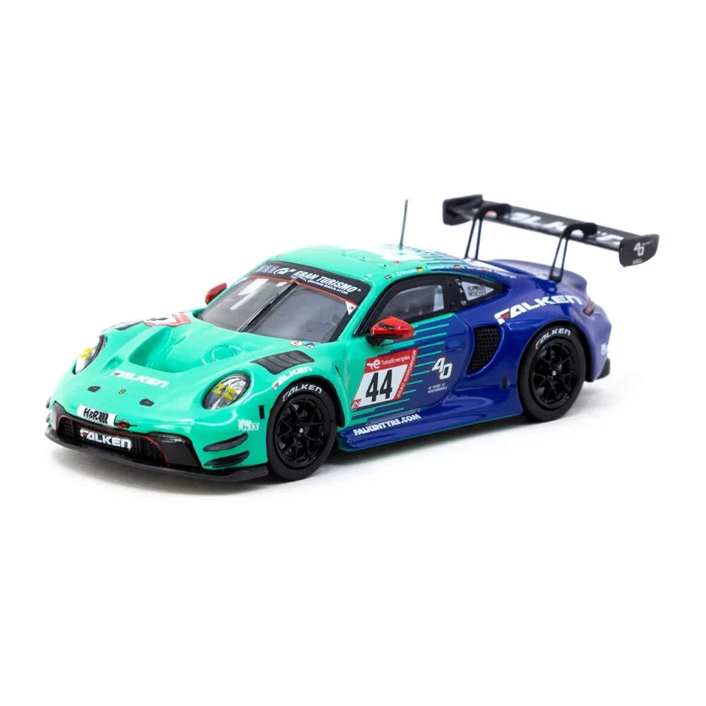Tarmac Works 1:64-Porsche 911 GT3 R Nürburgring 24h 2023 J. Eriksson / T. Heinemann / N. Menzel / M. Ragginger