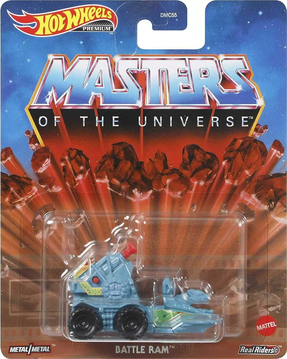 Hot Wheels Premium 2021, Retro Entertainment B, BATTLE RAM (MASTERS OF THE UNIVERSE), (GRL65)