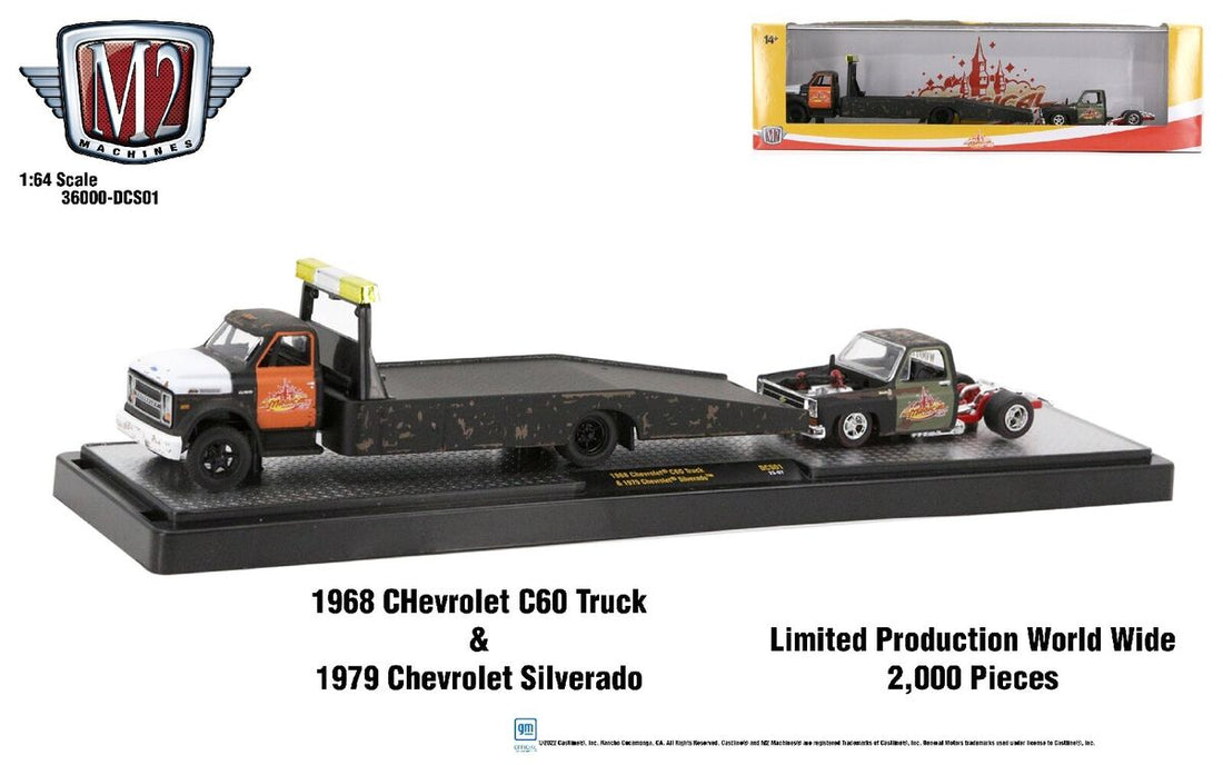 Auto Haulers 2023 Magical Weekend Exclusive 1968 Chevrolet C60 &amp; 1979 Chevrolet Silverado