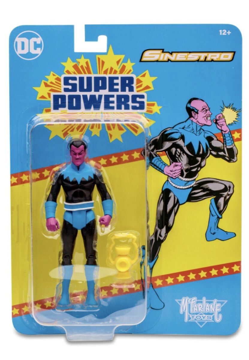 Figurine DC Super Powers &quot;Sinestro&quot; 5&quot; Figure