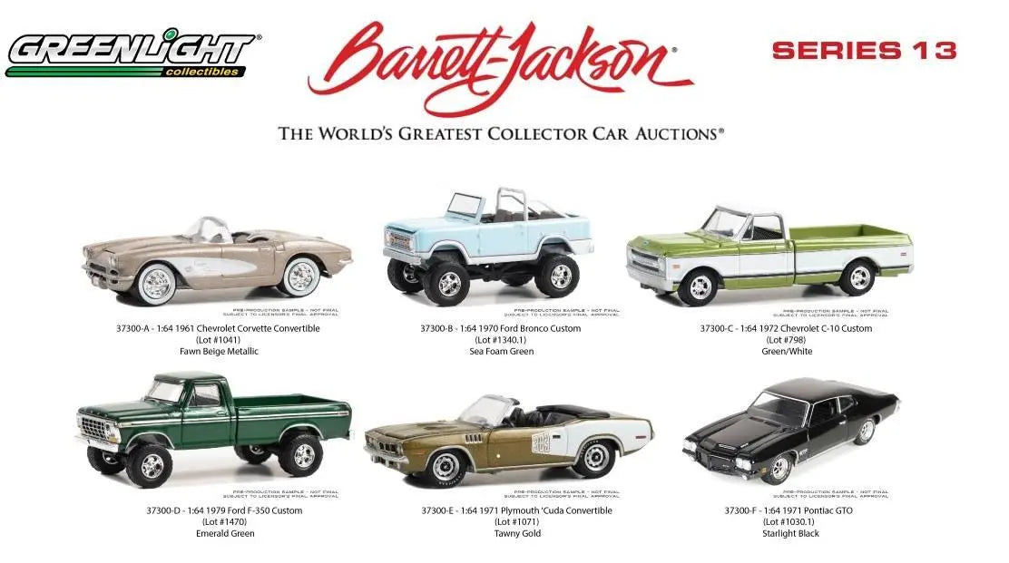 Ensemble 1/64 Set Barrett-Jackson &