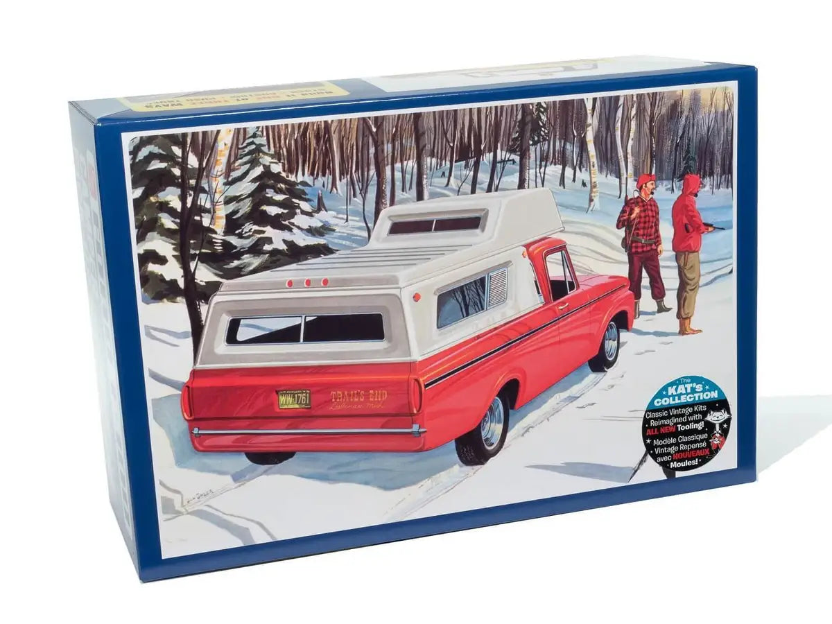 1963 Ford F-100 Camper Pickup Plastic Model Kit