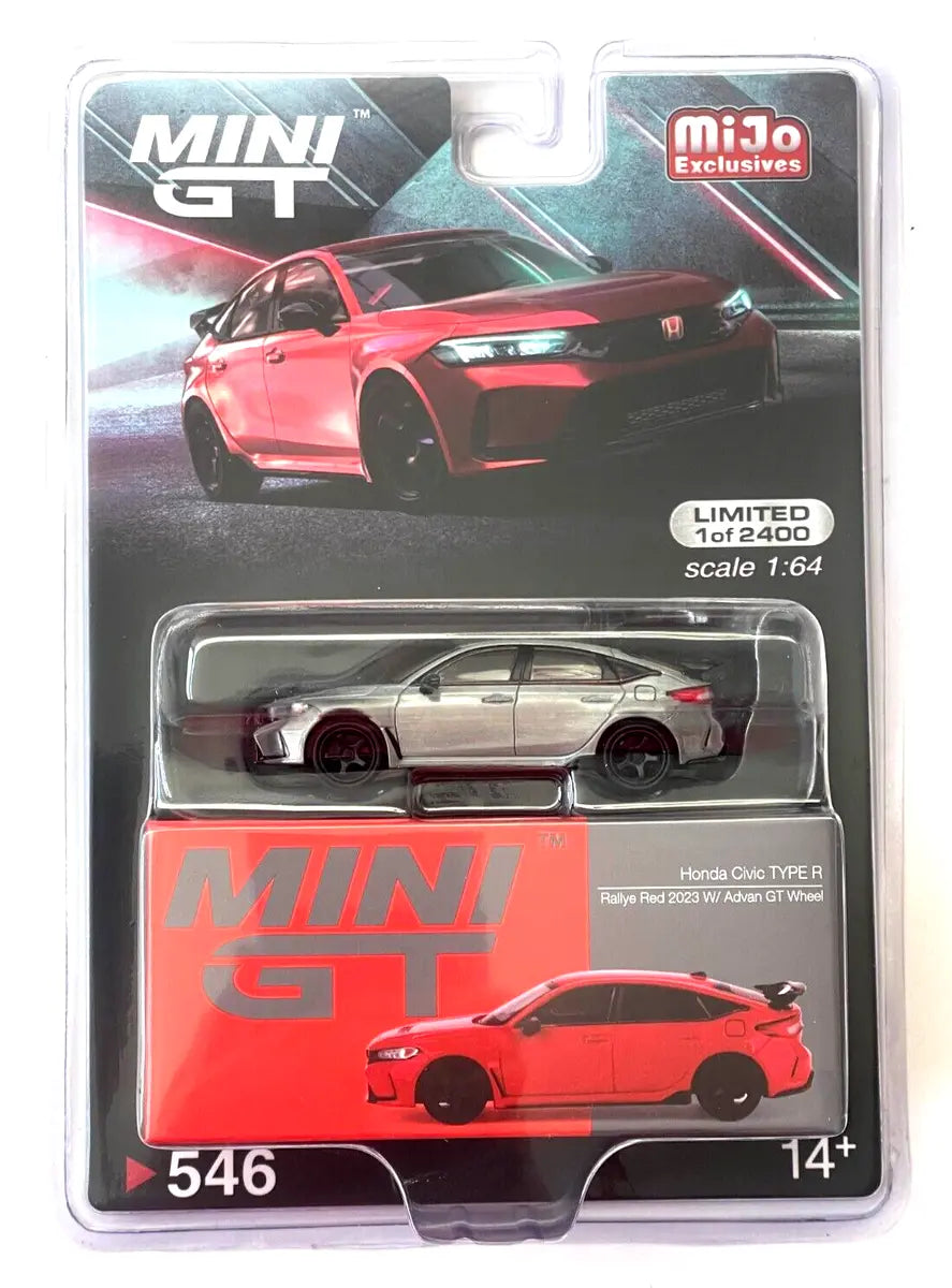 CHASE CAR- Honda Civic Type R Rallye 2023 W/ Advan GT Wheel